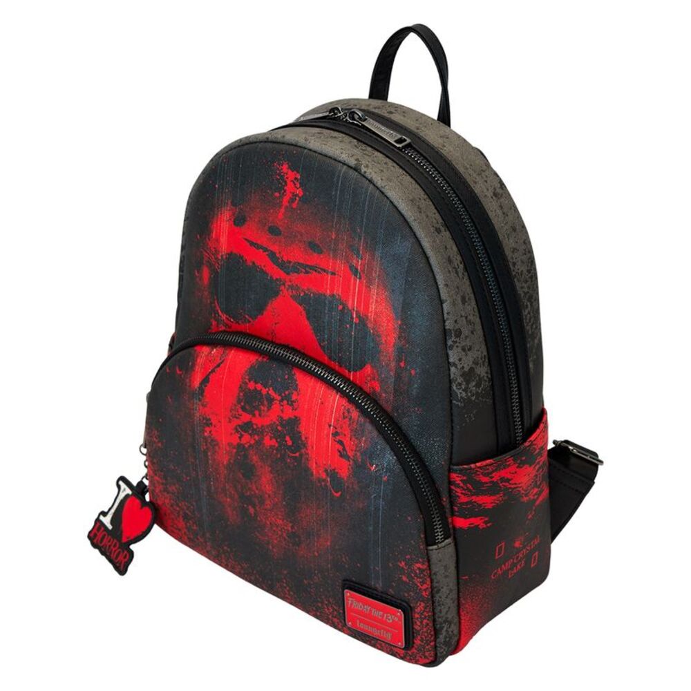 Friday The 13th I Heart Horror Mini Backpack - Picture 3 of 7